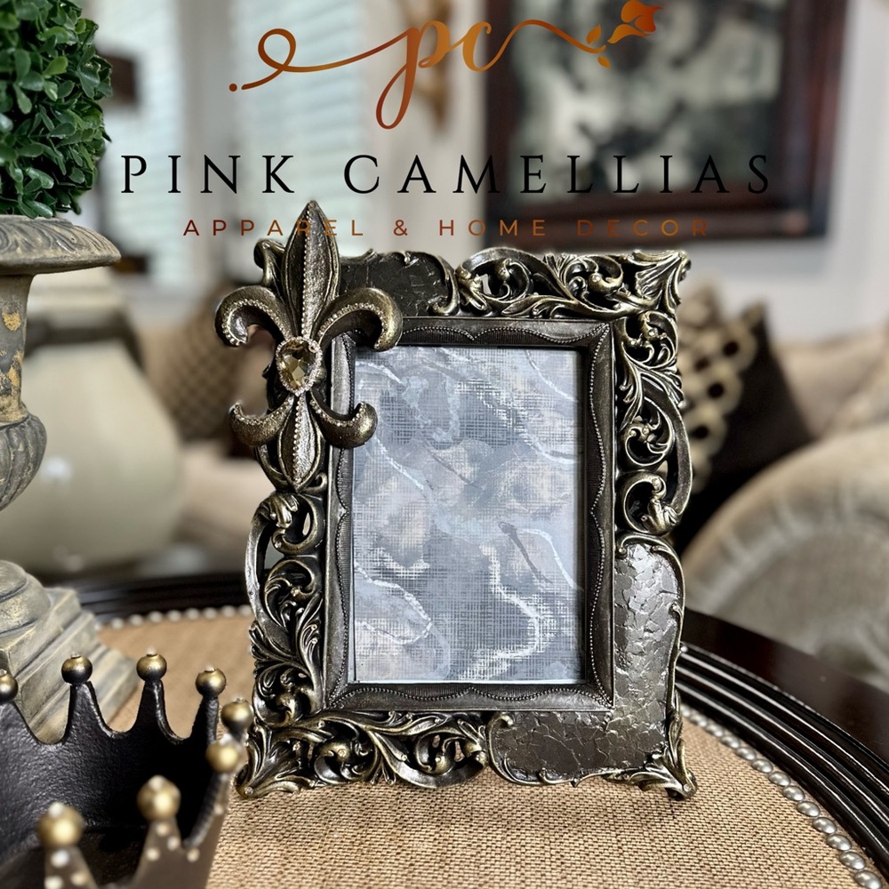 Fleur de Lis Picture Frame